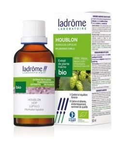 Houblon - extrait de plante fraîche BIO, 50 ml